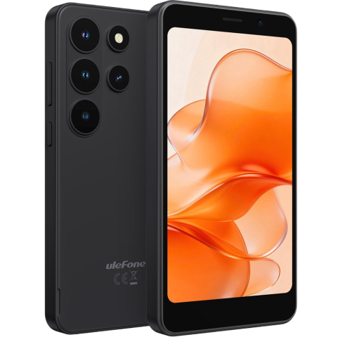 Telefon Ulefone Note 22, 4G, Dual SIM, 5" HD , Octa-Core T7100, 32GB, GPS, Face Unlock, 3000mAh, Android 16 Go, Black [1]