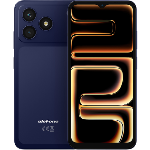 Telefon Ulefone Note 23, 4G, Dual SIM, 6.56" 90Hz, Octa-Core T7100, 32GB, GPS, Camera 8MP + 5MP, Face Unlock, 5000mAh, Android 16 Go, Blue [1]