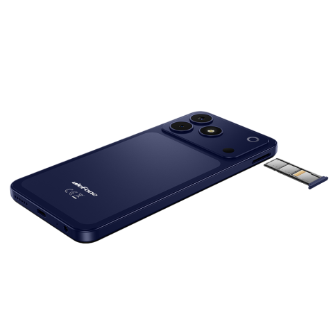 Telefon Ulefone Note 23, 4G, Dual SIM, 6.56" 90Hz, Octa-Core T7100, 32GB, GPS, Camera 8MP + 5MP, Face Unlock, 5000mAh, Android 16 Go, Blue [12]