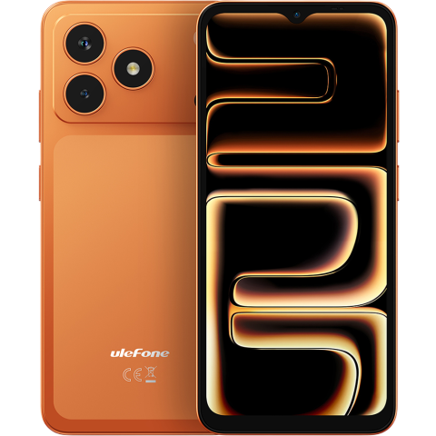 Ulefone Note 23, 4G, Dual SIM, 6.56" 90Hz, Octa-Core T7100, 3GB RAM + 32GB, GPS, Camera 8MP + 5MP, Face Unlock, 5000mAh, Android 16 Go, Orange [2]