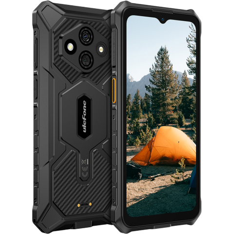 Telefon rugged Ulefone RugKing 3 Pro 4G, Octa-Core T7250, 8GB RAM, 128GB, 6.56" HD+, NFC, Android 15, Black [1]