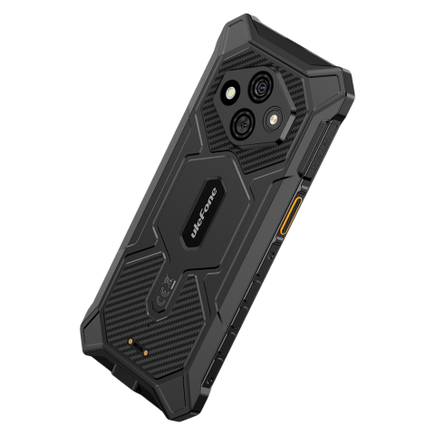 Telefon rugged Ulefone RugKing 3 Pro 4G, Octa-Core T7250, 8GB RAM, 128GB, 6.56" HD+, NFC, Android 15, Black [15]