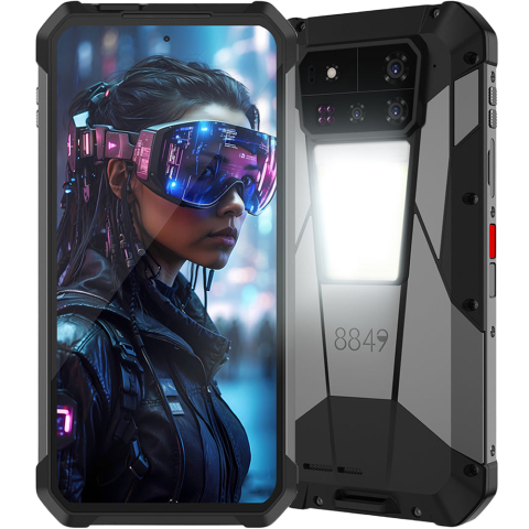 RESIGILATE -50% - Resealed mobile phone Unihertz 8849 Tank 4 Pro Projector Video 5G 512GB