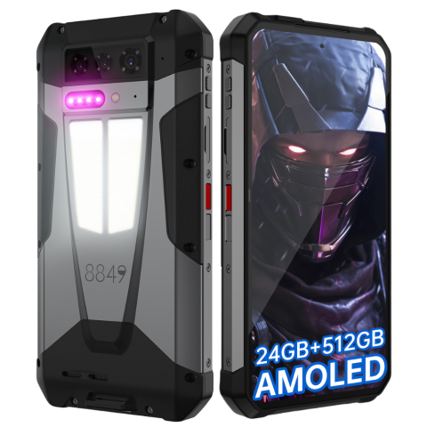 Telefon Unihertz TANK 4 5G Dimensity 7300 24GB RAM 512GB Proiector Video 720P 11600mAh NFC IP68/IP69 Android 15 [2]