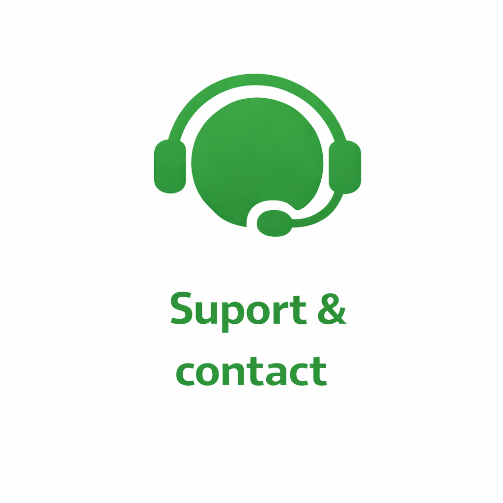 Suport & contact