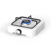 Aragaz de mici dimensiuni cu un singur arzator pentru soferii de camion, rulote, camping, calatorii, dimensiune 26 x 26cm, culoare Alba [2]