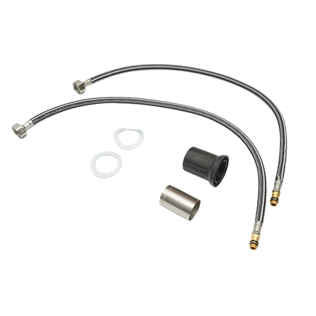 Baterie chiuveta bucatarie rotativa, finisaj negru mat, stativ cu monocomanda, aliaj zinc, accesorii incluse [3]