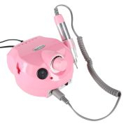 Freza electrica pentru manichiura si pedichiura,65W,6 capete,roz [3]