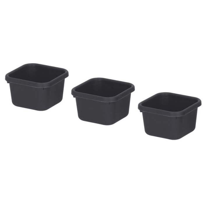 Organizator sertar bucatarie, 8 piese, negru [5]