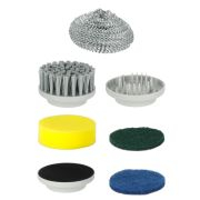 Perie electrica "5-in-1" cu 5 accesorii de curatare pentru baie, podea, rosturi faianta, piscina, cu afisaj cu LED si incarcare USB [2]