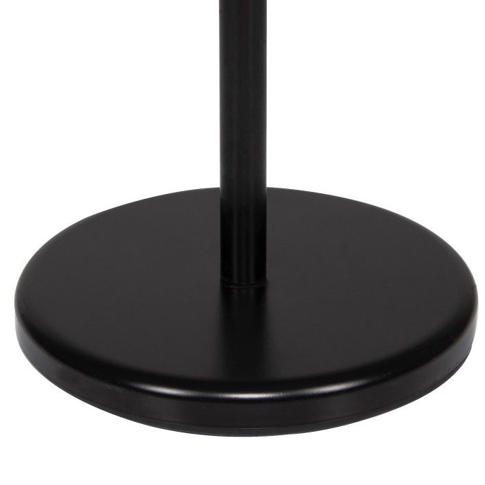 Suport cuier pentru prosoape cu 3 brate egale 32 cm, inaltime 86 cm, negru [7]