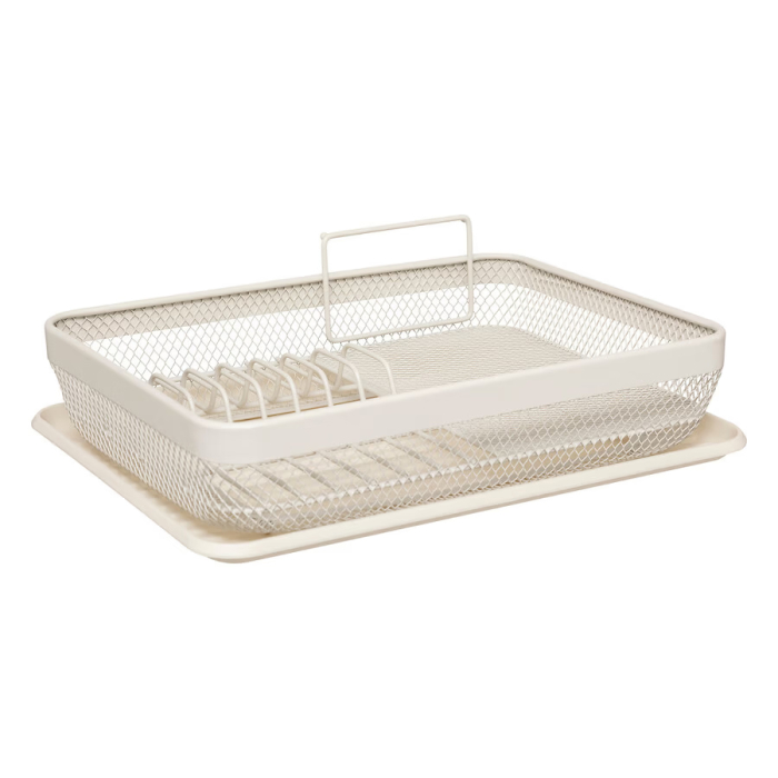 Suport vase 5Five Mayaj cu 1 nivel, otel si plastic, 43x32x13 cm, bej [6]