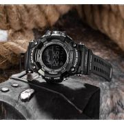 Gadgeturi electronice - Ceas Militar pentru barbati, SMAEL, impermeabil, afisaj LED, culoare Negru