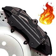 Auto & Iluminat - Spray Vopsea Rezistenta Termic pentru Etrieri, culoare Neagra, 400ml, Champion Color, 150 °C