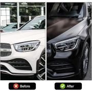 Folie auto pentru colantare integrala, Termoplastica, cu tehnologie "BUBBLE FREE", culoare Negru, finisaj Mat, dimensiune 3,0m x 1,52m [1]