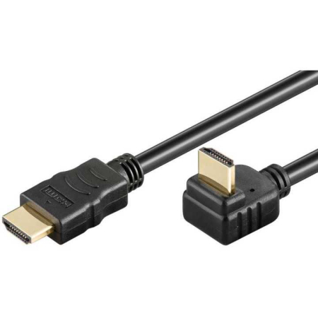 Gadgeturi electronice - Cablu Hdmi 270 grade 5m v1.4 Ethernet 3D 4K-30Hz Goobay 31924