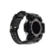 Ceas Militar pentru barbati, SMAEL, impermeabil, afisaj LED, culoare Negru [2]