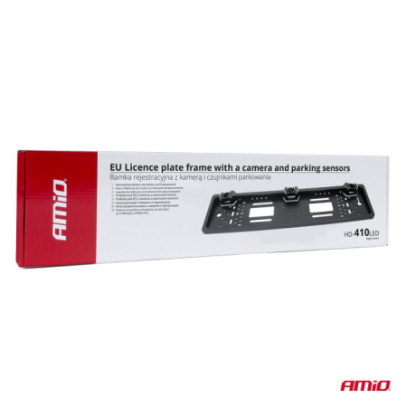 Suport numar inmatriculare cu Camera Video Night Vision si 2 senzori de parcare [1]