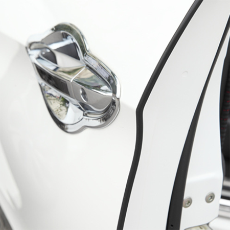 Tuning - Banda de protectie muchii caroserie, culoare Neagra, lungime 5m