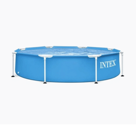 Decor exterior - Piscina rotunda cadru metal intex, 244cm x 51 cm