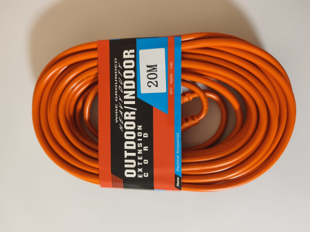 Prelungitoare - Prelungitor electric pentru gradina 20m, 3x2.5mm², portocaliu