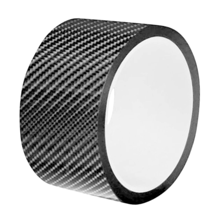 Accesorii Autoturisme - Rola ornament bandouri sau praguri autoadeziv din autocolant Carbon 5D, dimensiune 148 x 4 cm, culoare Gri Antracit