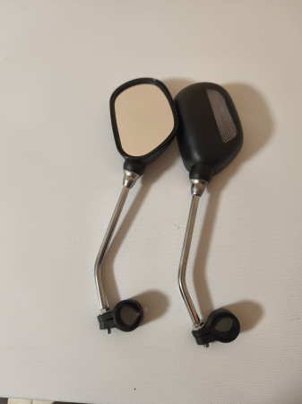 Set 2 oglinzi retrovizoare pentru bicicletă, prindere pe ghidon, negru [1]