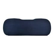 Set 3 piese, protectii scaune si bancheta auto, universale, confortabile, din material textil, culoare Neagra [1]