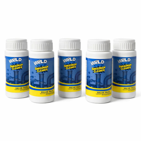 Accesorii gospodărești - Set 5 produse Wild Tornado pentru desfundat scurgeri de la ghiuvete si bai.