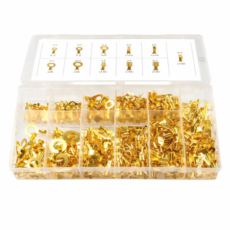 Accesorii electrice - Set 750 conectori terminali pentru circuite electrice