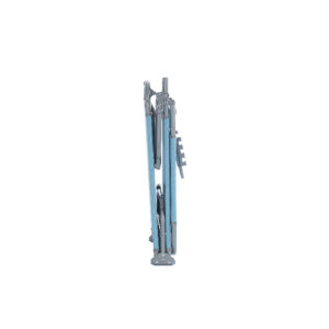 Sezlong pliant Sersimo, 186 x 56 cm, pentru plaja sau gradina, albastru, capacitate 110kg [1]