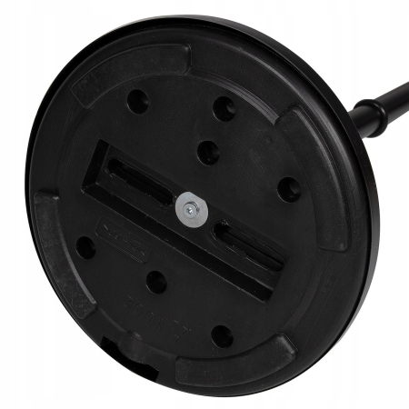 Suport cuier pentru prosoape cu 3 brate egale 32 cm, inaltime 86 cm, negru [7]