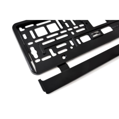 Auto & Iluminat - Suport numar inmatriculare negru 52.3 x 11cm