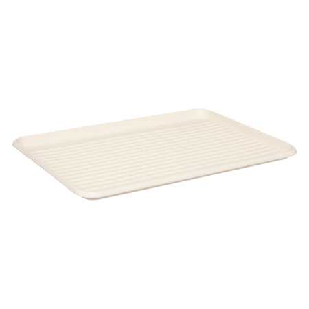 Suport vase 5Five Mayaj cu 1 nivel, otel si plastic, 43x32x13 cm, bej [1]