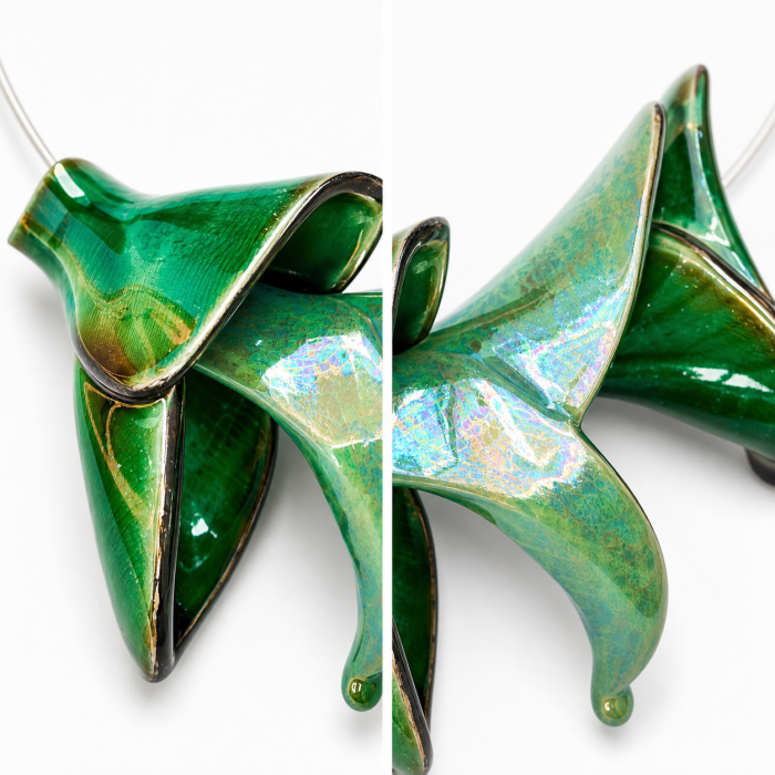 Viriditas – Colier de autor din ceramică | Ikigai Ceramic [2]