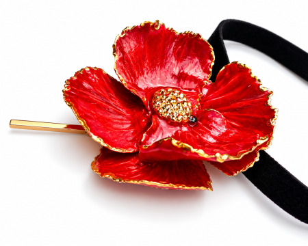 Coliere - Choker Papaver Aurea