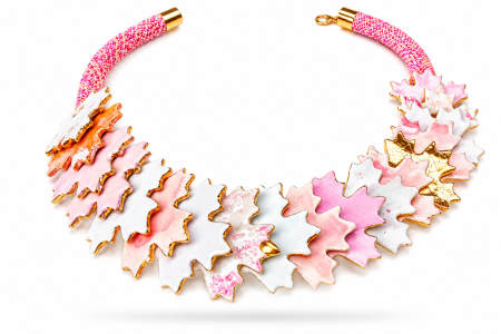 Bijuterii - Colier Pink Mosaic