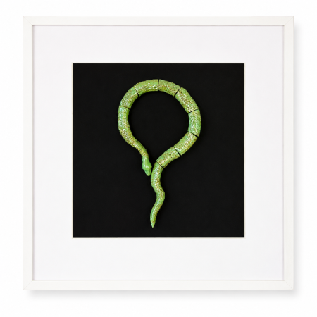 Ceramică de autor - Ouroboros – Apertura | Compoziție ceramică de perete