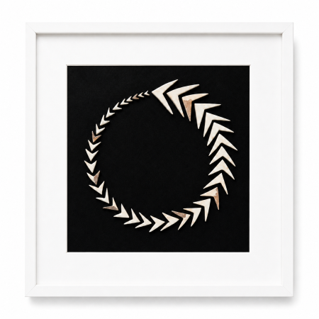 Ceramică de autor - Ouroboros – Traiectorie | Compoziție ceramică glazurată