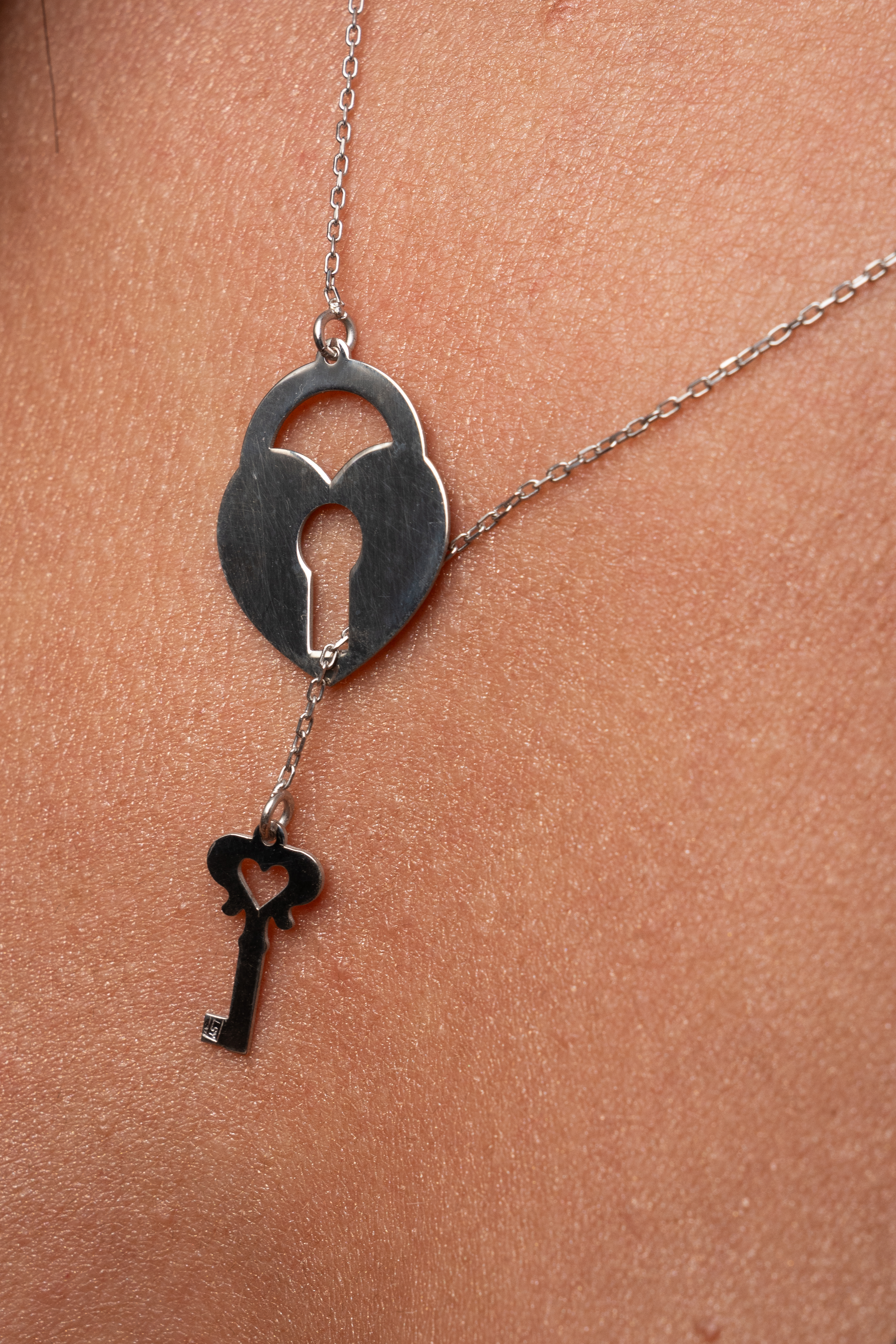 Colier Slip-On Heart & Lock [3]