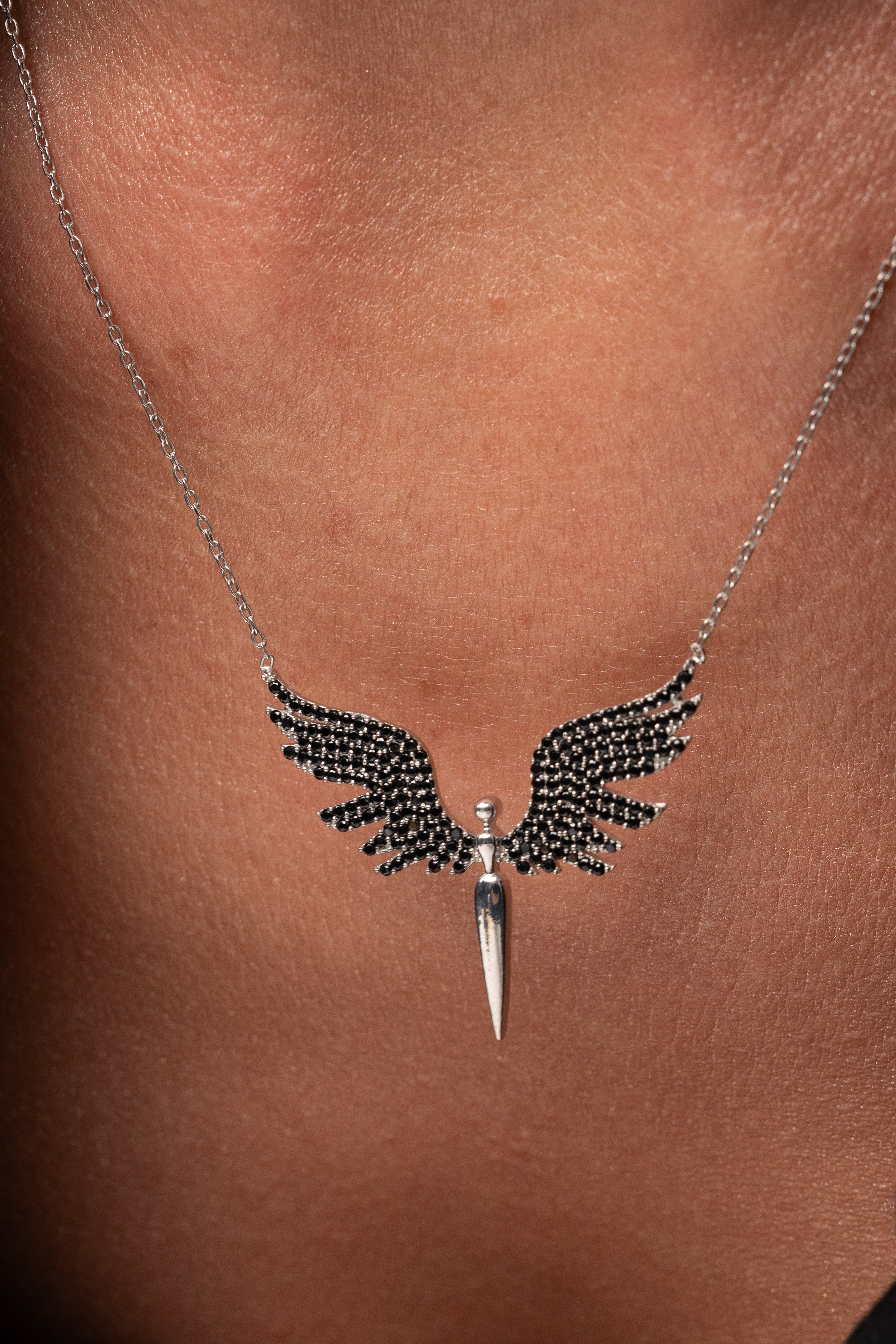 Colier Arhanghelul Mihail Obsidian [4]