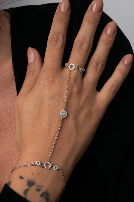 Bratara Hand Chain Rose [1]