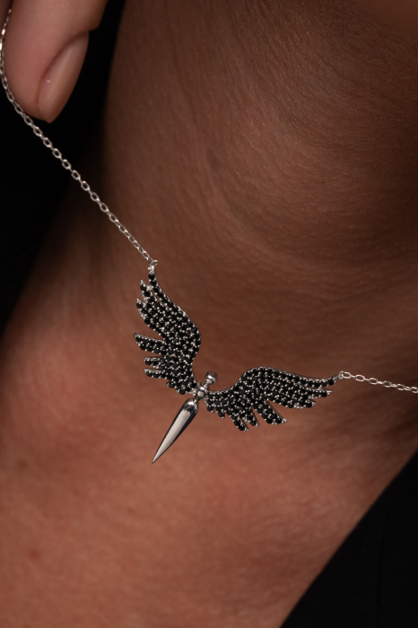 Colier Arhanghelul Mihail Obsidian [3]