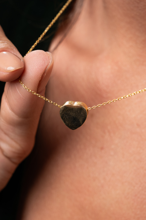 Colier Aurora Heart cu charm detasabil [2]