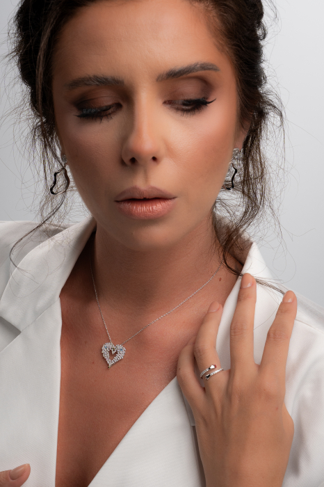 Inel Crimson Hand Silver [2]