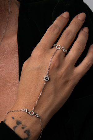 Bratara Hand Chain Rose [1]