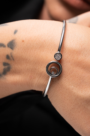 Bratara Tip Manseta Circle Shine [1]