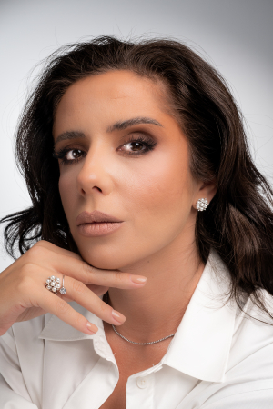 COLECTIA LADY ILSY - Cercei Florette Silver