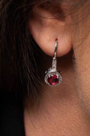 COLECTIA LADY ILSY - Cercei Ruby Clasp