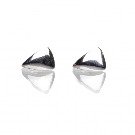 CERCEI MINIMALISTI - CERCEI SILVER  TRIANGLE